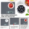 image:imageEat Smart Eat Smart 11lb Food Kitchen Glass Scale Grey