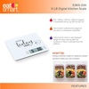 image:imageEat Smart Eat Smart 11lb Food Kitchen Glass Scale with Inspirational Message
