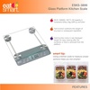 image:imageEat Smart Eat Smart 33lb Glass Platform Food Kitchen Scale with Tare Grey