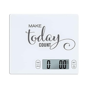 image:imageEat Smart Eat Smart 11lb Food Kitchen Glass Scale with Inspirational Message