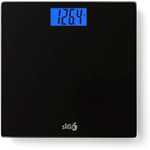image:imageEat Smart Precision Digital Bathroom Scale 400 Pound Capacity Black