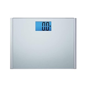 image:imageEat Smart Precision Plus Digital Bathroom Scale 440lb Capacity Wide Platform Body Analyzer with StepOn Technology Stable Home Fitness Device for Weight Management Grey1 Count Pack of 1