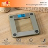 image:imageEat Smart Digital Bathroom Scale with Extra Large Easy to Read Lighted Display Weight Tracking Includes Body Tape Grey and Clear1 Count Pack of 1