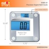 image:imageEat Smart Digital Bathroom Scale with Extra Large Easy to Read Lighted Display Weight Tracking Includes Body Tape Grey and Clear1 Count Pack of 1