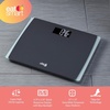 image:imageEat Smart Precision 550 Pound ExtraHigh Capacity Digital Bathroom Scale ExtraWide Platform Stainless Steel Body Weight Scale with StepOn Tech Silver1 Count Pack of 1