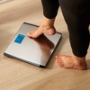 image:imageEat Smart Precision 550 Pound ExtraHigh Capacity Digital Bathroom Scale ExtraWide Platform Stainless Steel Body Weight Scale with StepOn Tech Silver1 Count Pack of 1