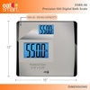 image:imageEat Smart Precision 550 Pound ExtraHigh Capacity Digital Bathroom Scale ExtraWide Platform Stainless Steel Body Weight Scale with StepOn Tech Silver1 Count Pack of 1